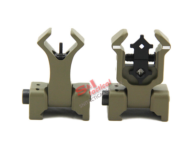Diamondhead DIAMOND Combat Flip-Up Rear & Front Sight DE